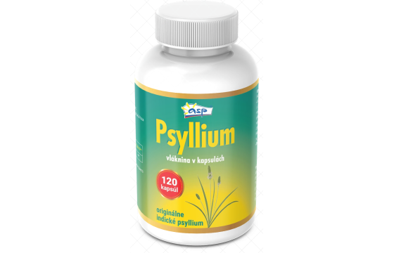 Psyllium vláknina v kapsulách, 120 kap. 