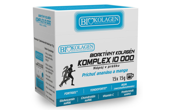 KOMPLEX 10 000 Bioaktívny kolagén 15x15g